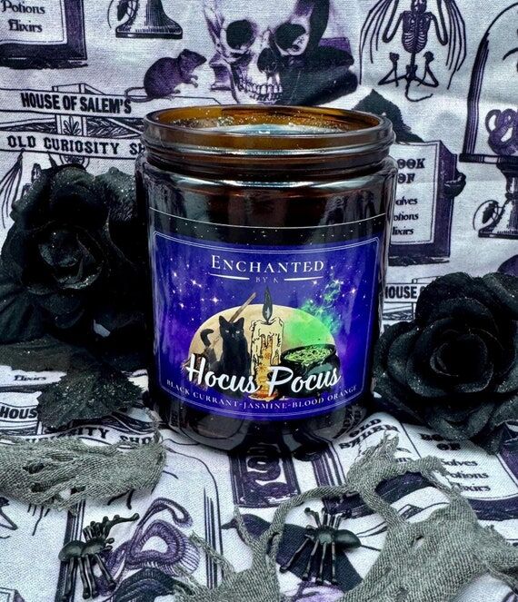 Hocus Pocus Candle | Black Currant, Jasmine &...
