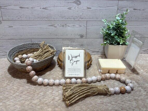 Whipped Sugar - 3oz Wax Melt (40-50 Hour Melt...