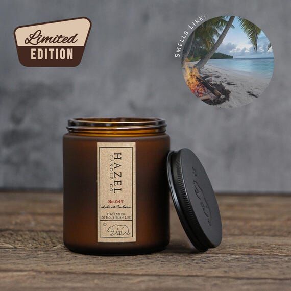 Island Embers Candle – Citrus & Clove Soy W...