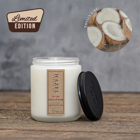 Coconut Husk Candle – Santal & Tonka – So...