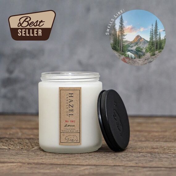 Wild Berry Rosemary Soy Candle: Sierra Nature...