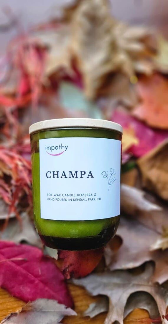 Handmade Nag Champa Candle | Warm Earthy Home...