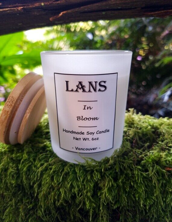 In Bloom Soy Candle | Fresh Floral Home Fragr...