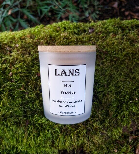 Hot Tropics Soy Candle | Tropical Home Fragra...
