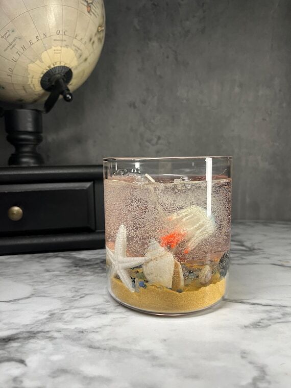 Jellyfish | Ocean Gel Wax Candle | 10oz | Oce...