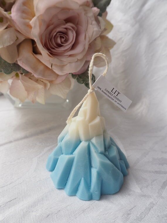 Snow Mountain Candle | Scented Vegan Soy Wax,...