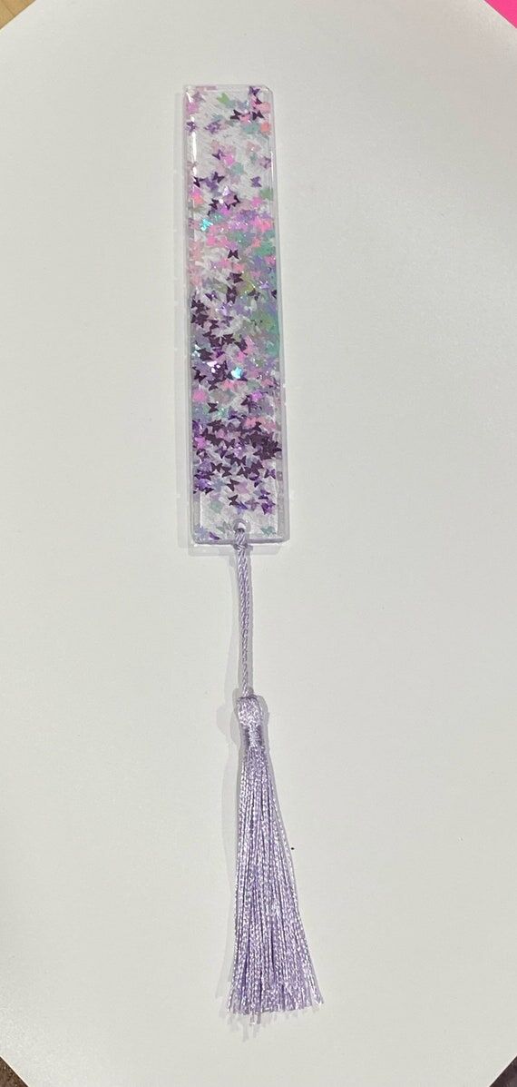 Handmade Resin Bookmark...