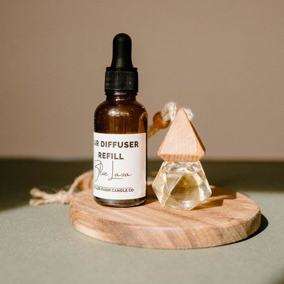 Car Diffuser Set: Seasonal Scents & Refill...