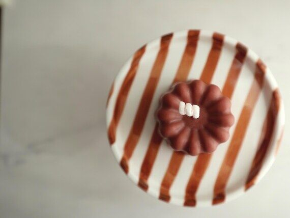 Canelé Scented Candle Set of 2 – Vanilla B...