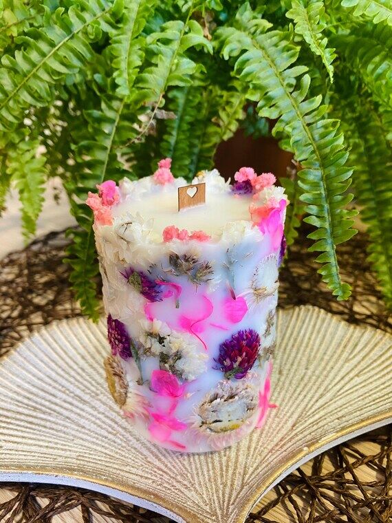 Self Love Botanical Candle – Handmade Herba...