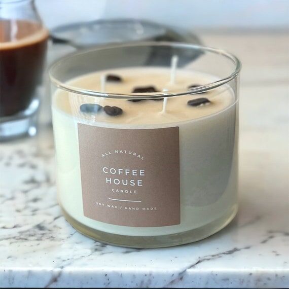 Coffee House Soy Wax Candle...