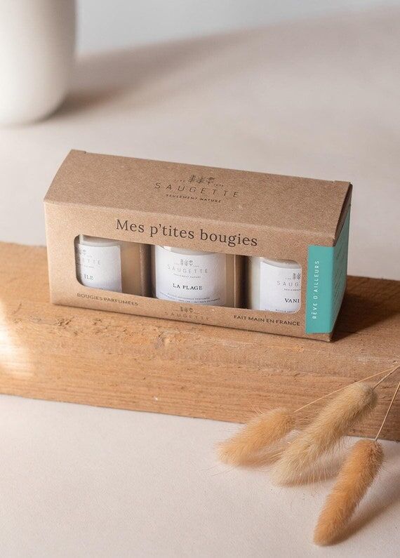 Dream of Elsewhere Box - 3 Handmade scented c...