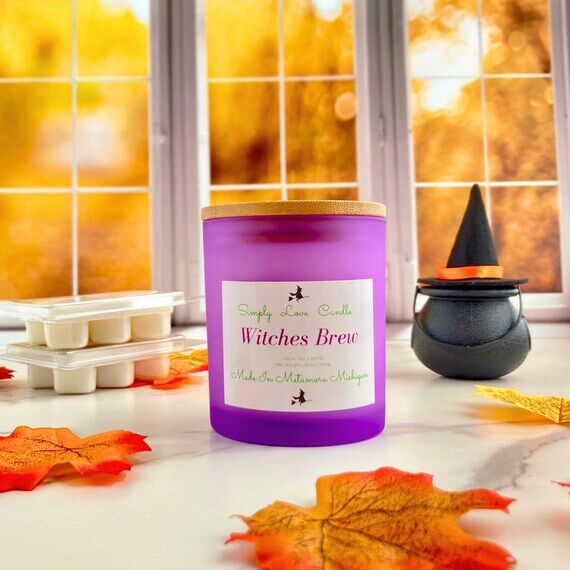 Witches Brew candle and wax melt for warmer, ...