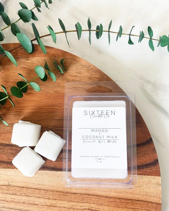 Mango + Coconut Milk |Scented Wax Melts| Tart...