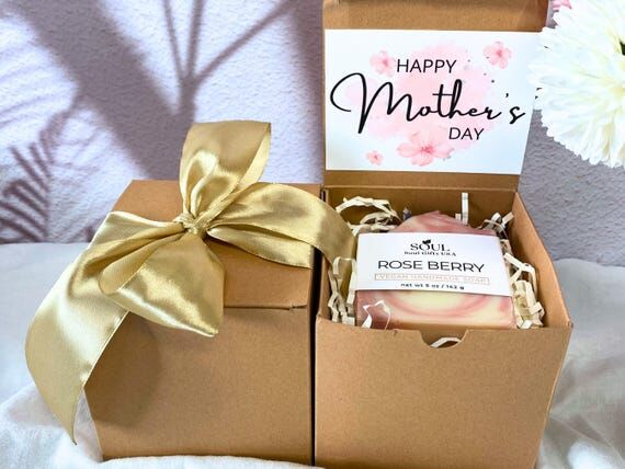 Wellness Gift Box, Handmade Soap and Soy Cand...