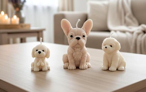 Dogs candle sets - Mother's day gift-Dog cand...