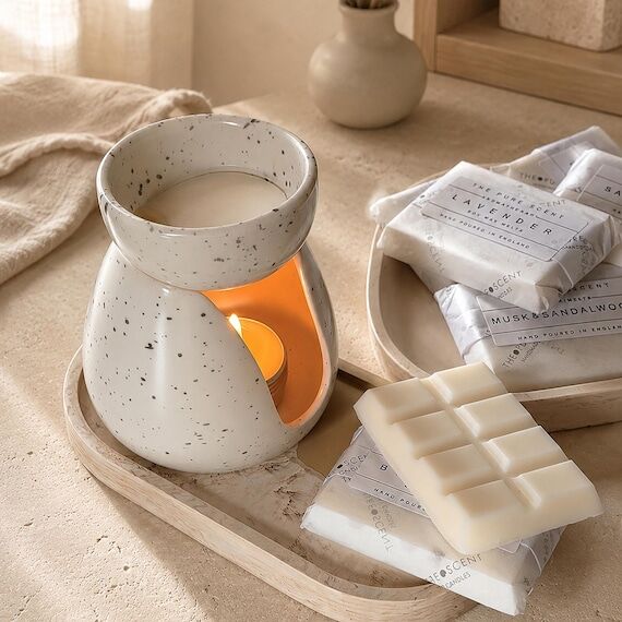 Luxury Soy Wax Melts | 25g (No Social Media) Bars | Handma...