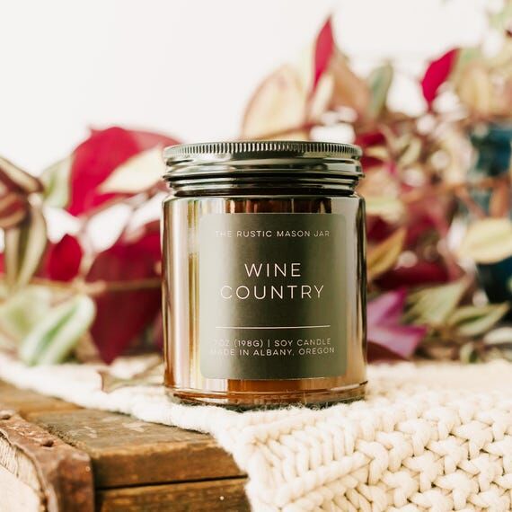 Wine Country || Oregon Candles || Soy Candle ...