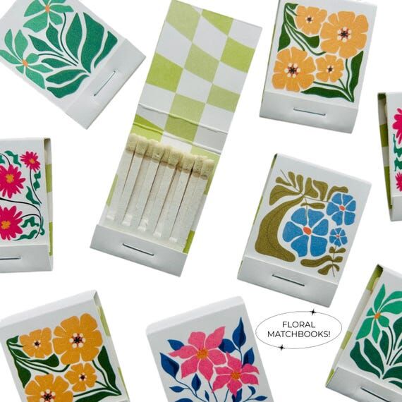 Includes 5 - 20 Strike Matchbooks | Matches |...