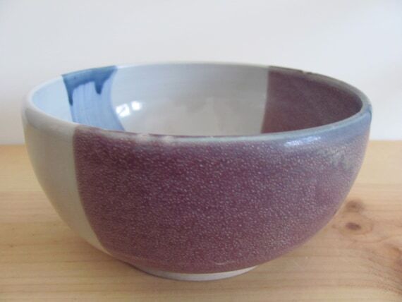 Handmade Ceramic Bowl - One of a kind, blue, ...
