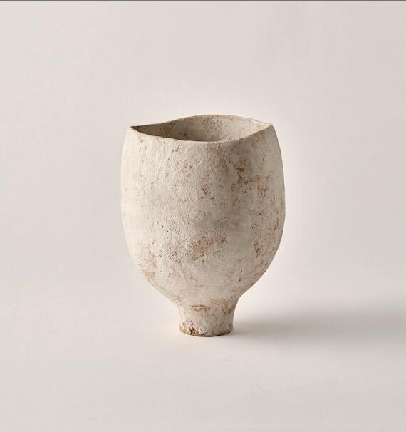 Modern Ceramic Vessel • Handbuilt Stoneware...