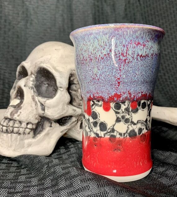 Bloody Skull Tumbler...