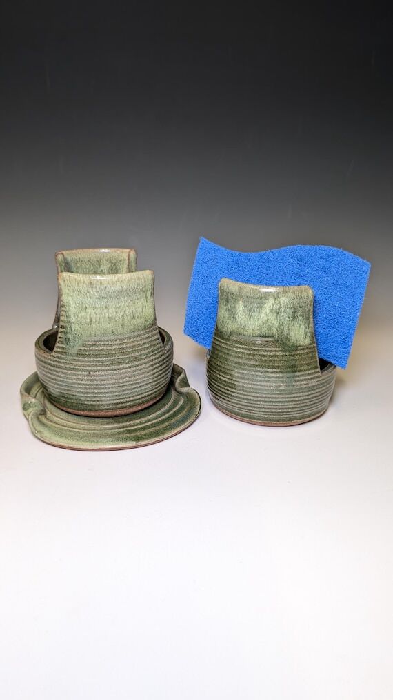 Handmade Pottery Sponge Holder – Kitchen So...