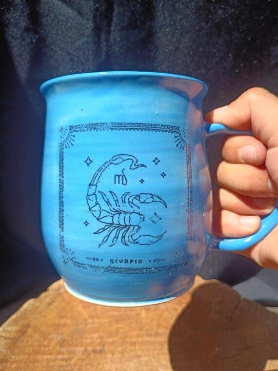 Handmade Ceramic Scorpio Mug...