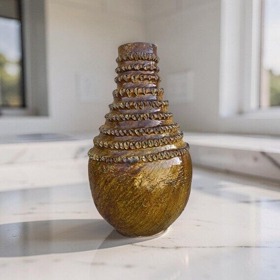 Large Tamegroute Vase, Moroccan Ceramic Urn, ...