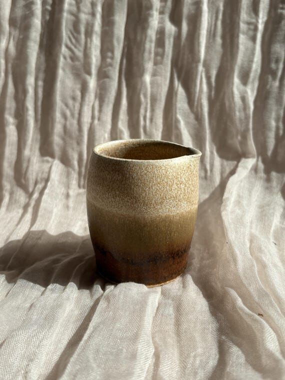 Sandstorm ceramic milk jug, 120ml milk bottle...
