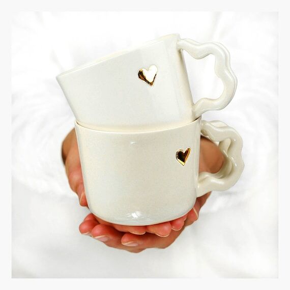 Handmade Ceramic Coffee Mug. Porcelain Tea Mu...