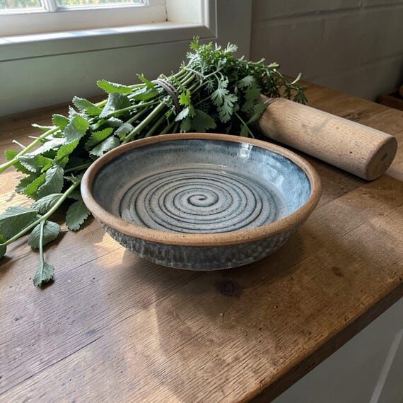 Hand thrown ceramic baking dish...
