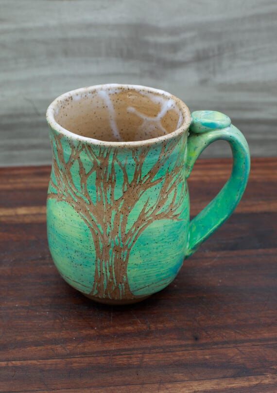 Handmade Ceramic Strawberry Mug...