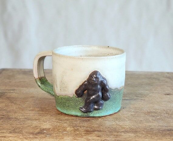 Pre-order Bigfoot handmade pottery ceramic mu...