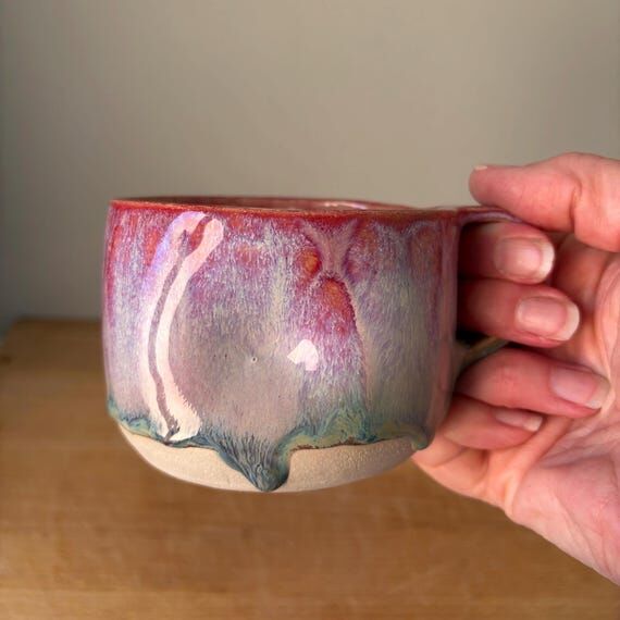 Seconds sale, Handmade Stoneware Mug, 300ml W...