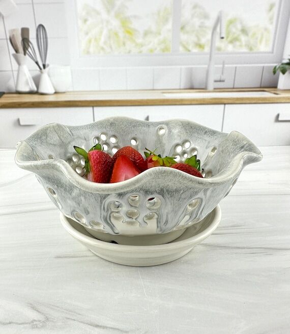 Handmade ceramic kitchen pottery, stoneware b...