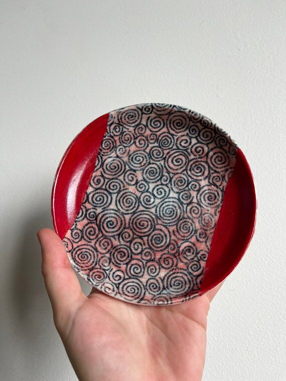 Small Ceramic Plate - Small Plate - Saucer Fo...